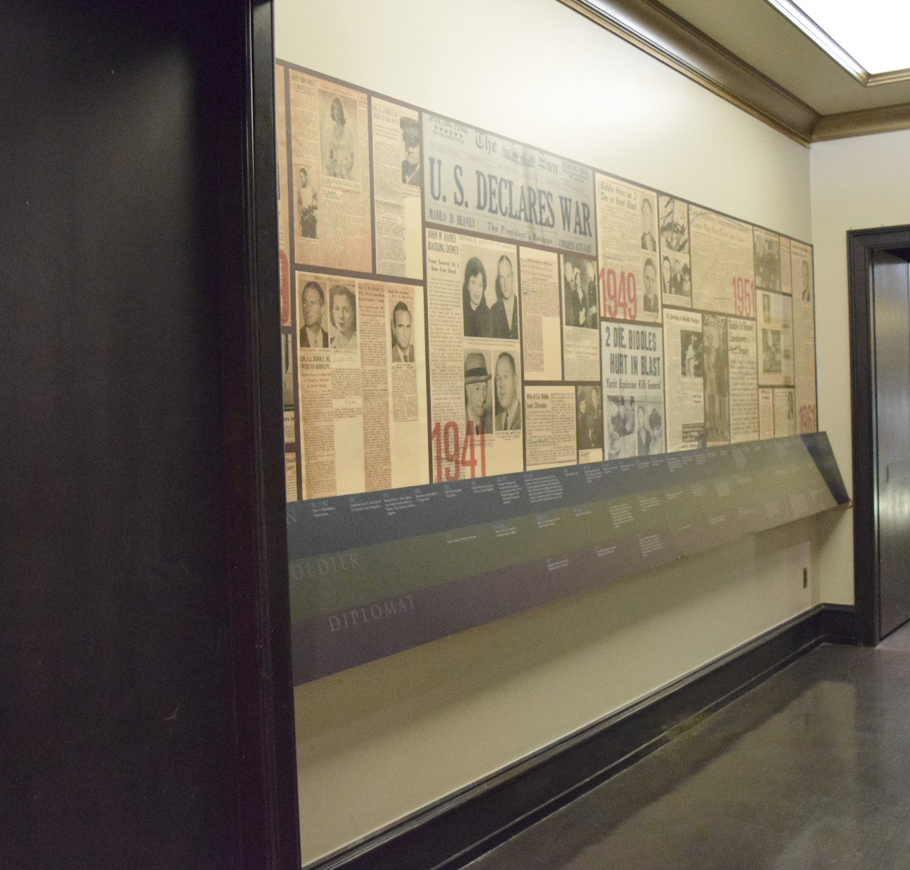 Rincliffe Bay 3 timeline with newspaper clippings